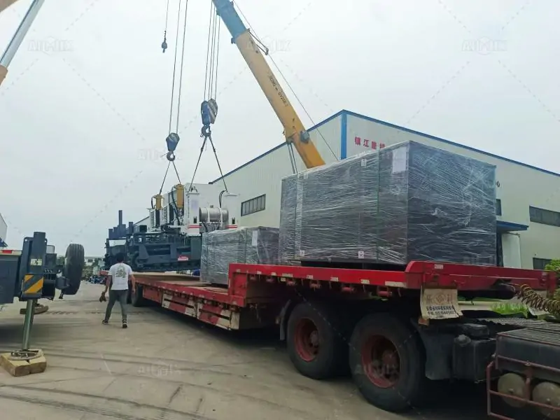 concrete paver equipment delivery