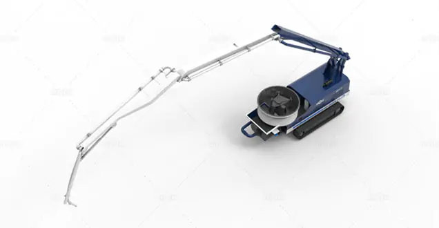 15m Crawler Mounted Concret Pump for Sale Philippines