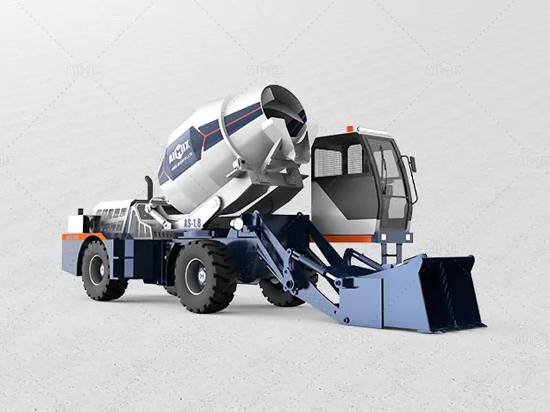 AS-1.8 small concrete mixer Indonesia