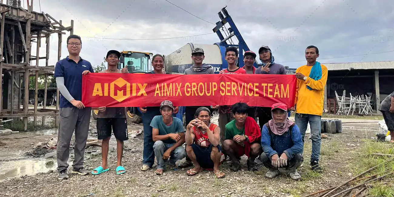 After Sales Service for Concrete Mixer Pump in Ormoc Philippines