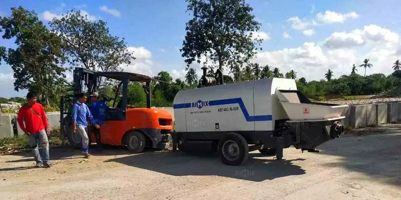 Aimix ABT40C Stationary Pumpcrete Philippines