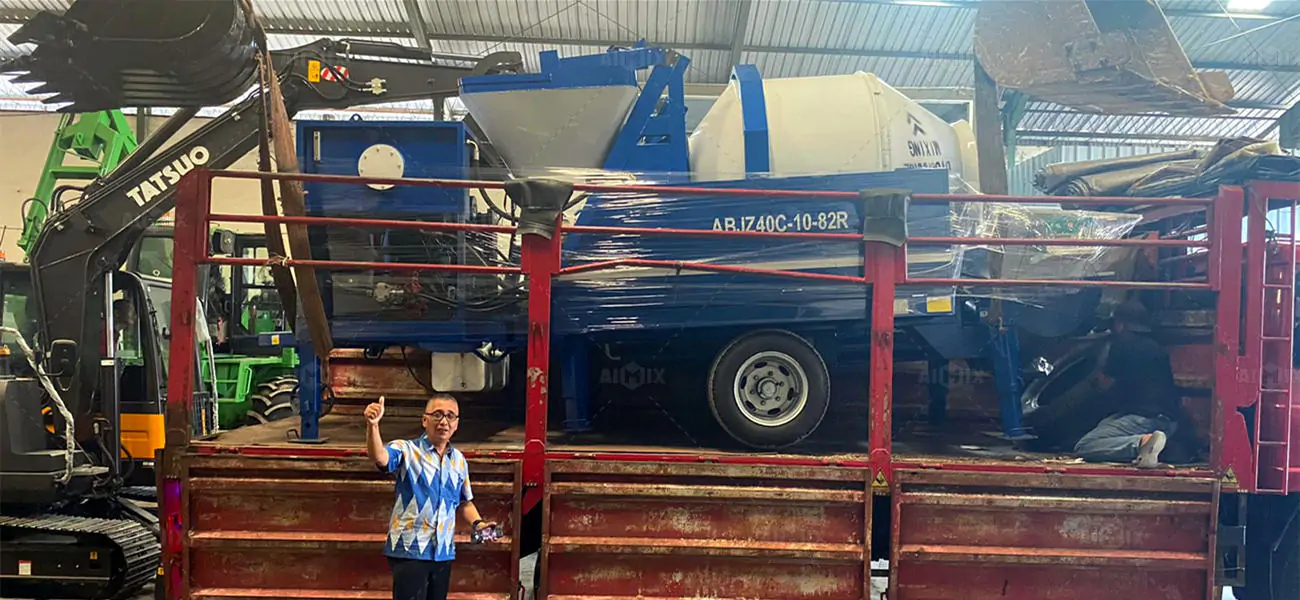 Aimix Concrete Pump Malaysia Positive Feedback