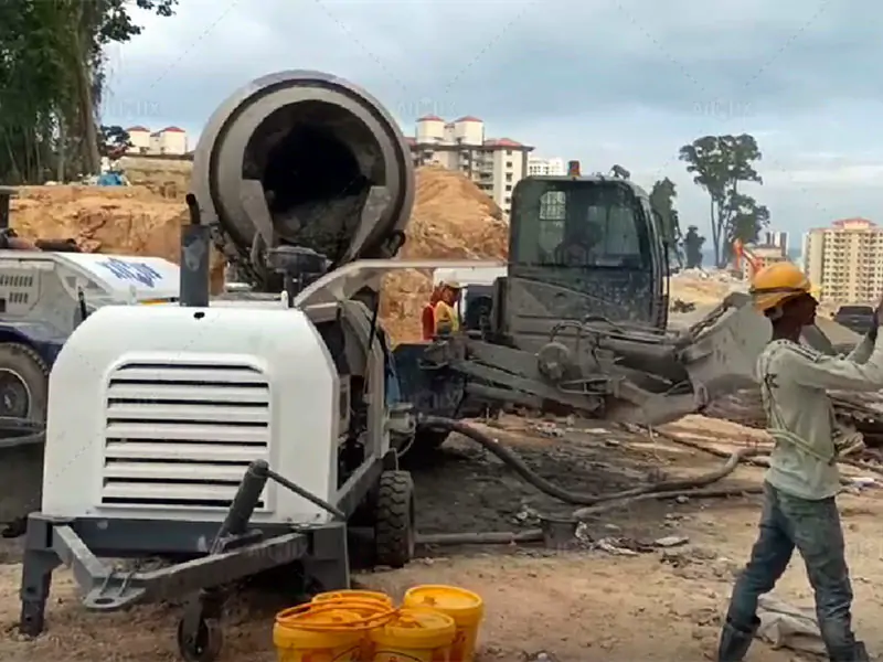 Aimix Concrete Pump in Malaysia