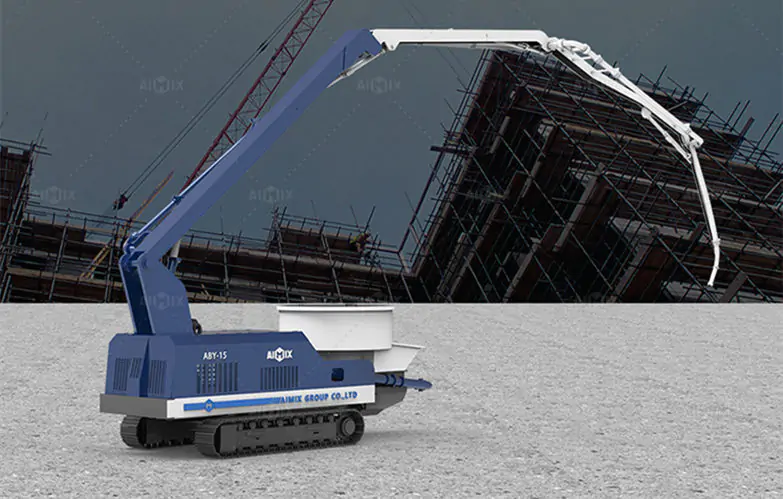 Boom Type Crawler Base Concrete Pump Philippines