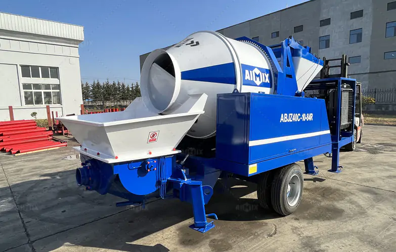 Concrete Drum Mixer Pump Malaysia ABJZ40C
