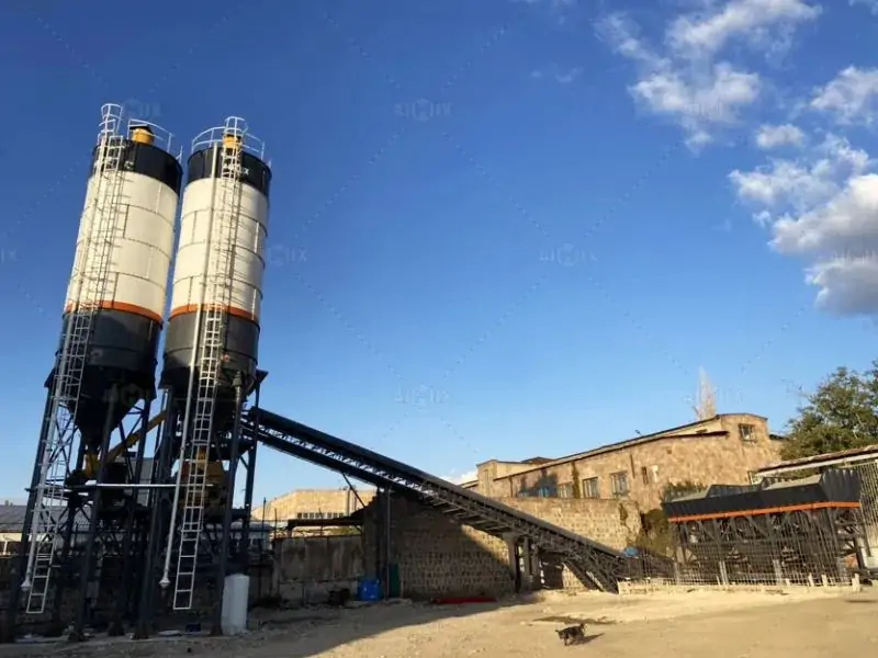 batching plant for house project
