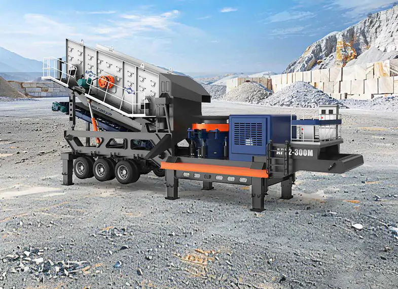 APY2 mobile cone crusher for granite