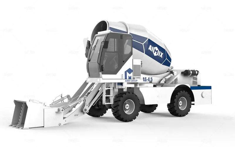AS-4.5A hydraulic concrete mixer