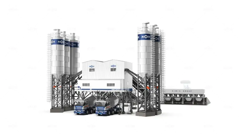 stationary batching plant-large decarbonization hubs